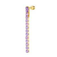 Mono orecchino Marlù Donna Sparkles in Acciaio Zirconia 31OR0005G-P - 31OR0005G-P